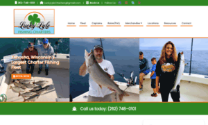 Luckylylefishingcharters.com thumbnail