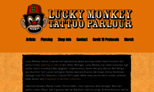 Luckymonkeytattoo.com thumbnail