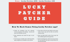 Luckypatcherguide.yolasite.com thumbnail