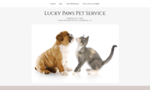 Luckypawspetservice.com thumbnail