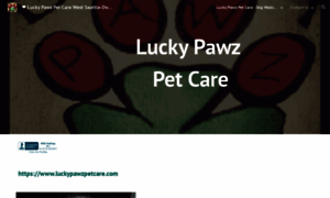 Luckypawzpetcare.com thumbnail