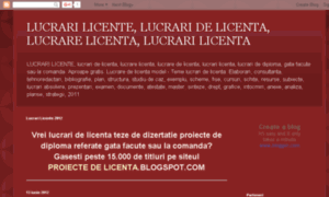 Lucrari-licente.blogspot.com thumbnail