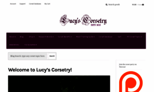 Lucycorsetry.com thumbnail