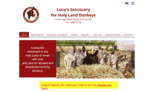 Lucysdonkeysanctuary.org thumbnail