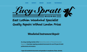Lucysprattwoodwind.co.uk thumbnail