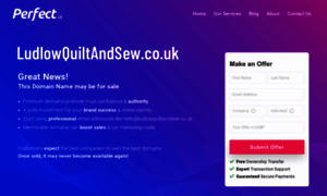 Ludlowquiltandsew.co.uk thumbnail