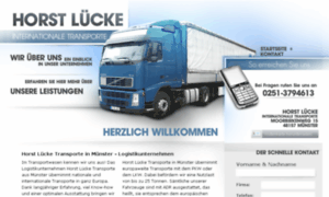 Luecke-transporte.de thumbnail