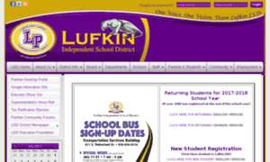 Lufkin.schoolfusion.us thumbnail