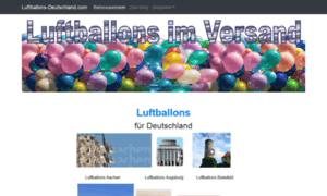 Luftballons-deutschland.com thumbnail