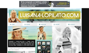 Luisana-lopilato.com thumbnail