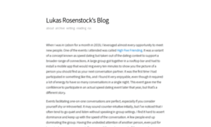 Lukasrosenstock.net thumbnail