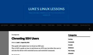 Lukeslinuxlessons.com thumbnail