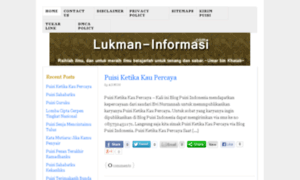 Lukman-informasi.com thumbnail