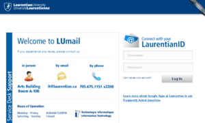 Lumail.laurentian.ca thumbnail