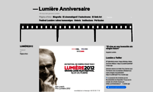 Lumiereanniversaire.wordpress.com thumbnail