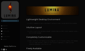 Lumina-desktop.org thumbnail