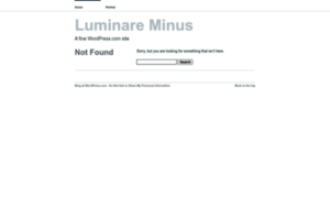 Luminareminus.wordpress.com thumbnail