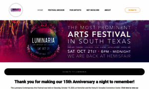 Luminariasa.org thumbnail