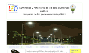 Luminariasdeled-alumbradopublico.com thumbnail