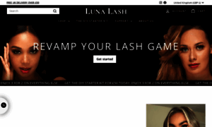 Lunalash.com thumbnail