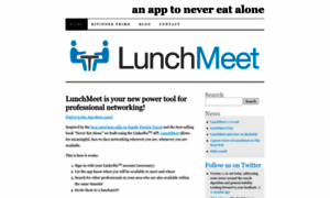 Lunchmeetapp.com thumbnail