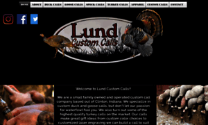 Lundcustomcalls.com thumbnail