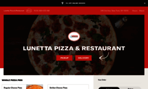 Lunettapizzaandrestaurant.com thumbnail