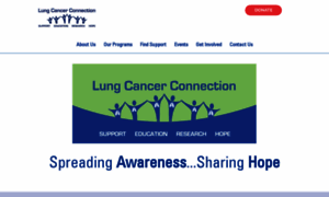 Lungcancerconnect.org thumbnail