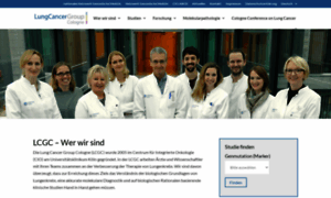 Lungcancergroup.de thumbnail