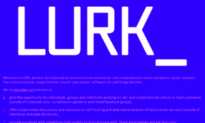 Lurk.org thumbnail