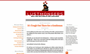 Lustmongers.blogspot.com thumbnail