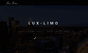 Lux-limo.com thumbnail