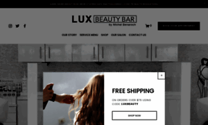 Luxbeautybar.net thumbnail