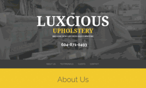 Luxciousupholstery.ca thumbnail