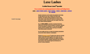 Luxelashes.net thumbnail