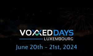 Luxembourg.voxxeddays.com thumbnail