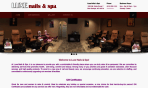 Luxenailsandspa.net thumbnail