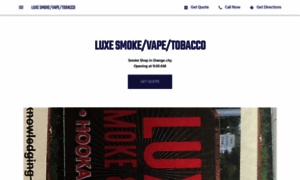 Luxesmokeandvape.com thumbnail