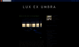 Luxexumbra.blogspot.com thumbnail