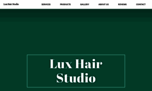 Luxhairstudio.com thumbnail