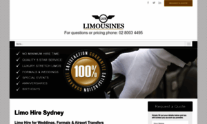 Luxlimousines.com.au thumbnail