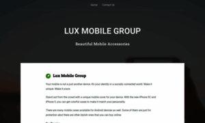 Luxmobilegroup.com thumbnail