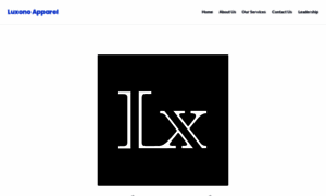 Luxonoapparel.com thumbnail