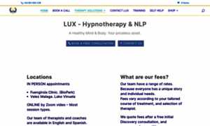 Luxtherapyclinic.com thumbnail