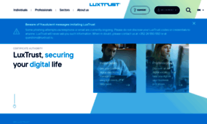 Luxtrust.lu thumbnail