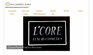 Luxury-cosmetics-reviews.com thumbnail