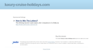 Luxury-cruise-holidays.com thumbnail