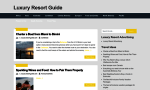 Luxury-resort-guide.com thumbnail