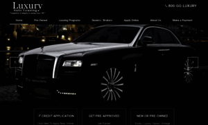 Luxuryautoleasing.com thumbnail