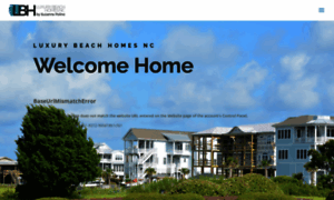 Luxurybeachhomesnc.com thumbnail